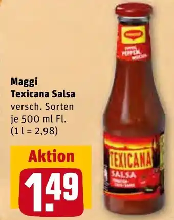 REWE Center Maggi Texicana Salsa 500 ml Fl. Angebot