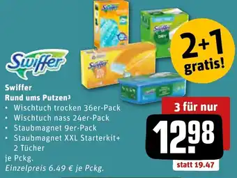 REWE Center Swiffer Rund ums Putzen Angebot