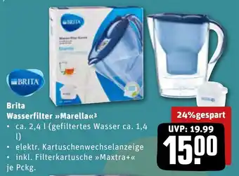 REWE Center Brita Wasserfilter Marella Angebot