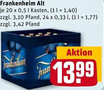 REWE Center Frankenheim Alt Angebot