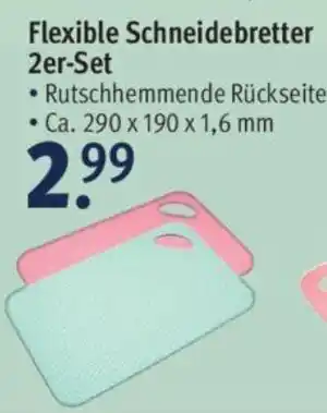 Rossmann Flexible Schneidebretter 2er-Set Angebot