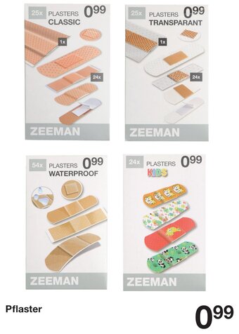 Zeeman Pflaster Angebot
