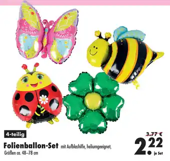 Mäc Geiz Folienballon Set 4-teilig Angebot