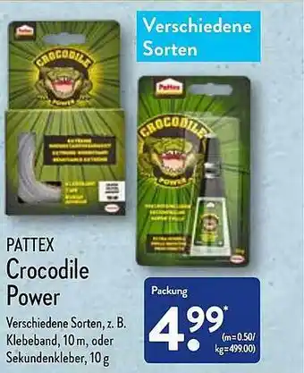 Aldi Nord Pattex Crocodile Power Angebot