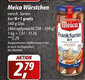 Simmel Meica Würstchen Angebot