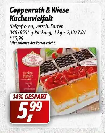 Simmel Coppenrath & Wiese Kuchenvielfalt Angebot