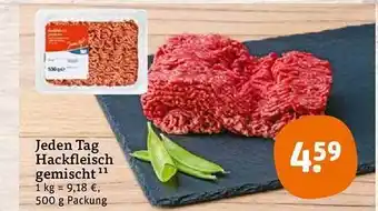 tegut Jeden Tag Hackfleisch Gemischt Angebot