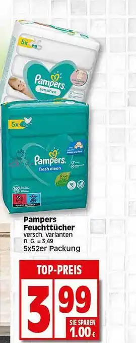 Elli Markt Pampers Feuchttücher Angebot