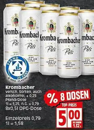 Elli Markt Krombacher Angebot