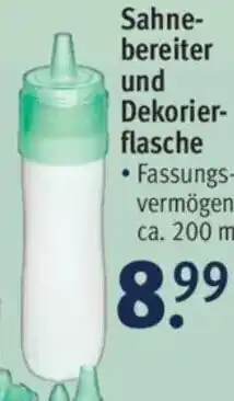 Rossmann Sahnebereiter und Dekorierflasche Angebot