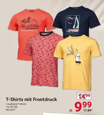 Selgros T-Shirts mit Frontdruck Angebot