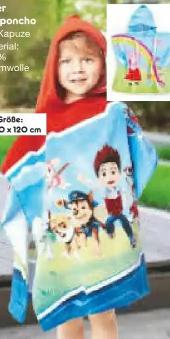 Netto Marken-Discount Kinder-Badeponcho Angebot