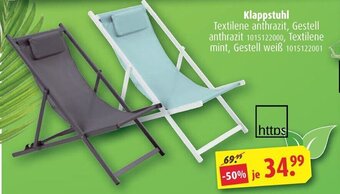 ROLLER Klappstuhl Angebot