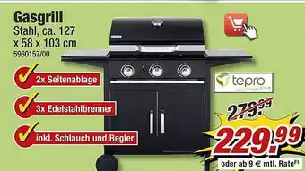 Poco Gasgrill Tepro Angebot