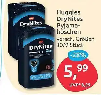 Budni Huggies Drynites Pyjamahöschen Angebot