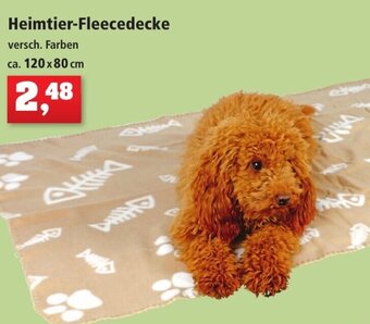 Thomas Philipps Heimtier Fleecedecke Angebot