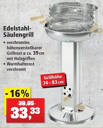 Thomas Philipps Edelstahl Säulengrill Angebot