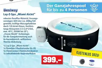 Thomas Philipps Bestway Lay-Z Spa ,,Miami AirJet" Angebot