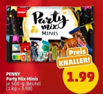 PENNY Penny Party Mix Minis 500 g Beutel Angebot