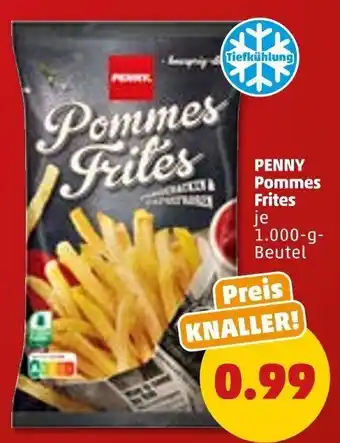 PENNY Penny Pommes Frites 1000 g Beutel Angebot