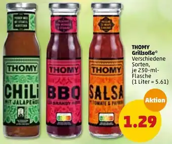 PENNY Thomy Grillsoße 230 ml Flasche Angebot