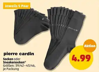 PENNY Pierre Cardin Socken oder Sneakersocken Angebot