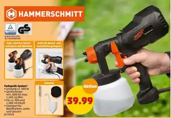 PENNY Hammerschmitt Farbsprüh System Angebot