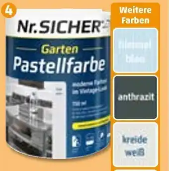 PENNY Nr. Sicher Gartenpastellfarbe Angebot