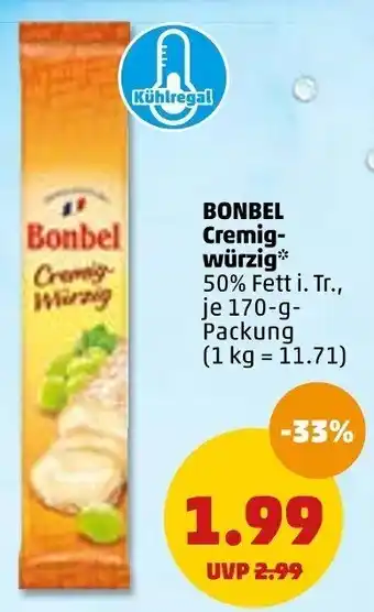 PENNY Bonbel Cremig Würzig 170 g Packung Angebot