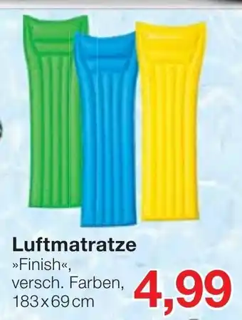 Jawoll Luftmatratze ,,Finish" Angebot