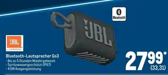 METRO JBL Bluetooth-Lautsprecher | Go3 Angebot