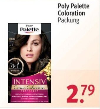 Rossmann Poly Palette Coloration Angebot