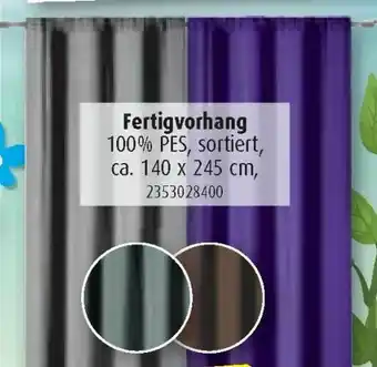 ROLLER Fertigvorhang Angebot