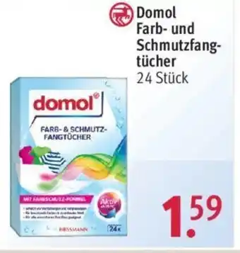 Rossmann Domol Farb und Schmutzfangtücher Angebot