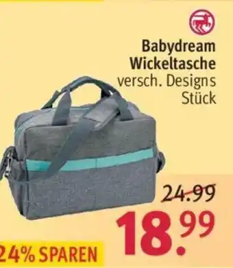Rossmann Babydream Wickeltasche Angebot