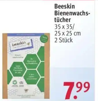 Rossmann Beeskin Bienenwachstücher Angebot