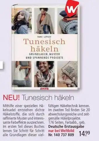 Weltbild Toni Lipsey Tunesisch Häkeln Angebot