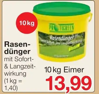 Jawoll Rasendünger 10 kg Eimer Angebot