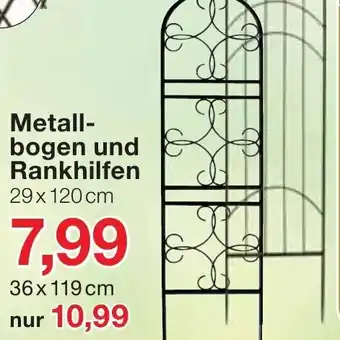 Jawoll Metallbogen und Rankhilfen 29x120 cm Angebot