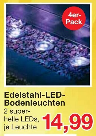 Jawoll Edelstahl LED Bodenleuchten Angebot