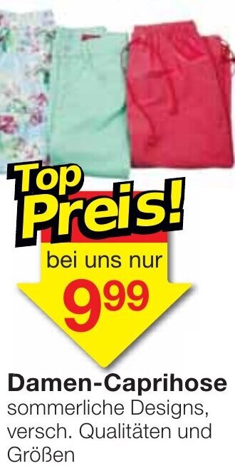 Jawoll Damen Caprihose Angebot