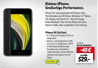 Lidl iPhone SE (3rd Gen) Angebot