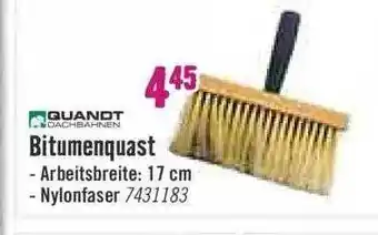 Hornbach Quandt Bitumenquast Angebot