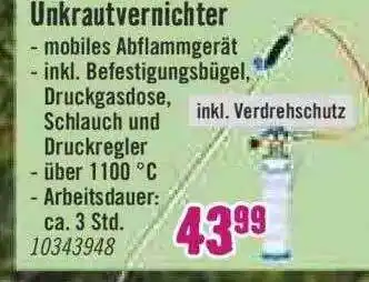 Hornbach Unkrautvernichter Angebot