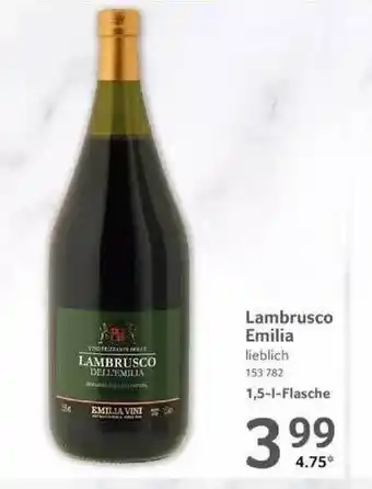 Selgros Lambrusco Emilia Angebot