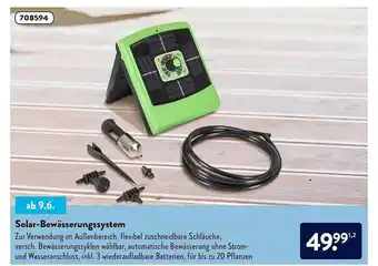 Aldi Süd Solar-bewässerungssystem Angebot