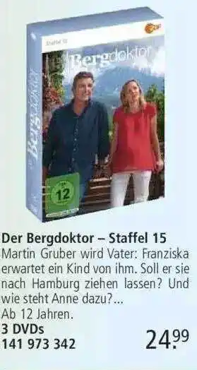 Weltbild Der Bergdoktor - Staffel 15 3 Dvds Angebot