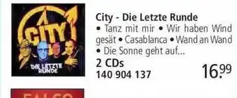 Weltbild City - Die Letzte Runde 2 Cds Angebot