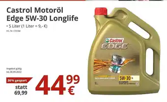 A.T.U. Castrol Motoröl Edge 5w-30 Longlife Angebot