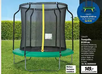 Lidl Trampolin Angebot